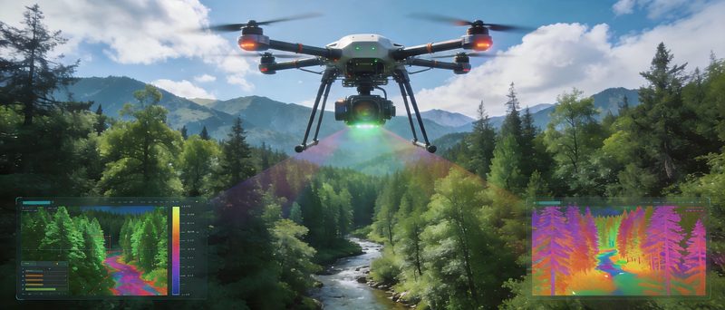 Agricultural UAV Drone for Precision Farming and Crop Monitoring